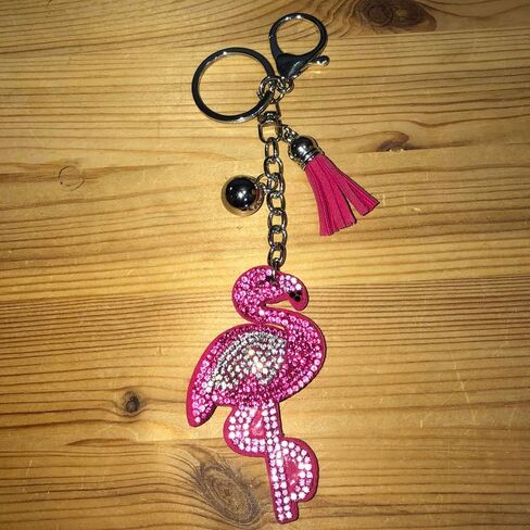 Popfizzy Rhinestone Keychains for Women, Bling Purse Charms, Birthday Gifts for Her, Backpack Key Chains, Handmade Bag Charms in Kuwait