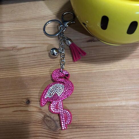 Popfizzy Rhinestone Keychains for Women, Bling Purse Charms, Birthday Gifts for Her, Backpack Key Chains, Handmade Bag Charms in Kuwait