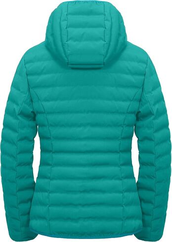 Little Donkey Andy Women's Warm Waterproof Puffer Jacket Hooded Windproof Winter Coat with Recycled Insulation in Kuwait