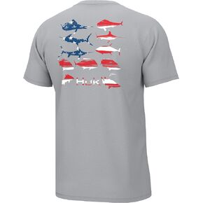 HUK Men's Kc Scott Short Sleeve Tee, Performance Fishing T-Shirt