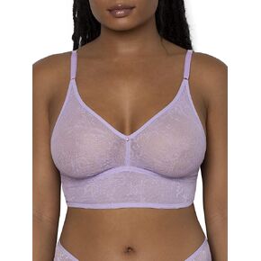 Smart & Sexy Women's Smooth Lace Longline Bralette in Saudi Arabia