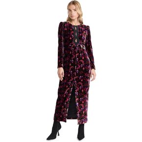 فستان Jinx-C المخملي للنساء من سالوني in Kuwait