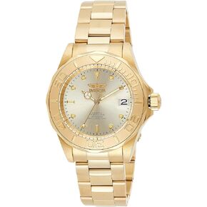 Invicta Men's Pro Diver Automatic Watch with Gold Tone Stainless Steel Band, Gold (Model: 9010) in Saudi Arabia
