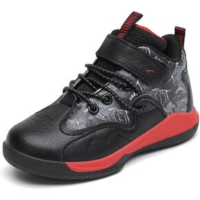 GEERX Dino Kids Boys Basketball Shoes Non Slip High Top Ankle Protection Sport Athletic Boy Sneakers in Kuwait
