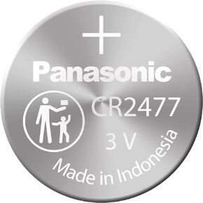 Panasonic Battery CR2477 Lithium 3V (1 Battery Per Pack) in Saudi Arabia