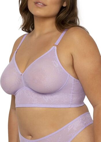 المرأة الذكية والمثيرة السلس الدانتيل الخطوط الطويلة Bralette in Kuwait