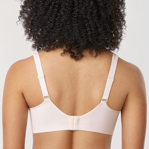 DELIMIRA Women's Full Coverage Bras Lightly Lined Plus Size Sheer Underwire Support Bra in Kuwait