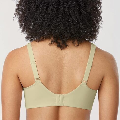 DELIMIRA Women's Full Coverage Bras Lightly Lined Plus Size Sheer Underwire Support Bra in Kuwait
