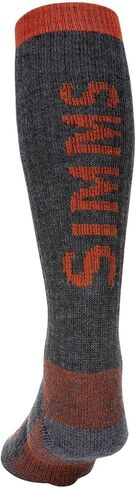 Simms Men's Merino Wool Thermal OTC Sock, Large, Carbon in Saudi Arabia