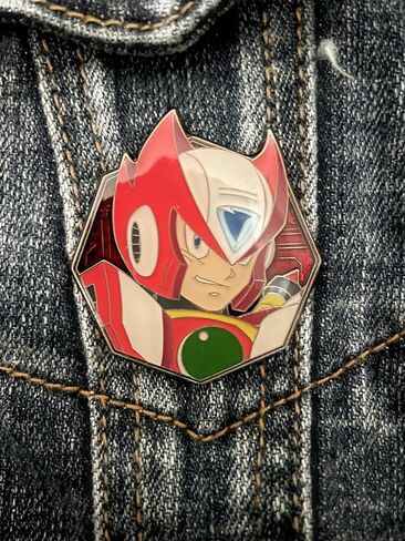 Zero Octagon - Mega Man X Collectible Enamel Pin in Saudi Arabia