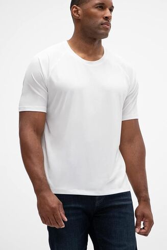 DEVOPS Men's 2 or 5 Pack UPF 50+ Sun Protection Moisture Wicking Cool Dri-Fit Short Sleeve Workout T-Shirts in Saudi Arabia