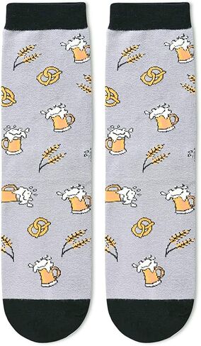 جوارب sockfun المرحة المخللة على شكل دونات الفشار والآيس كريم للنساء والفتيات المراهقات، هدايا مبتكرة على شكل دونات مخلل، إذا كنت تستطيع قراءة هذا in Kuwait