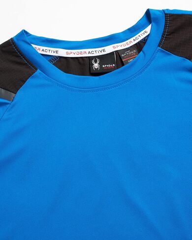 Spyder Men's Athletic T-Shirt - Active Performance Sports Tee - Dry Fit Short Sleeve Shirt (S-XL) in Kuwait