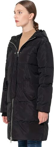 Orolay Women's Thicken Plus Size Down Jacket Hooded Coat in Saudi Arabia