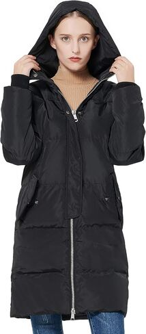 Orolay Women's Thicken Plus Size Down Jacket Hooded Coat in Saudi Arabia