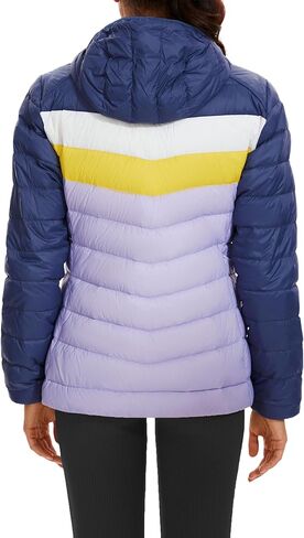 IGUANA Women's Hooded Packable Ultra Light Weight Short Down Jacket Winter Puffer Coat in Kuwait