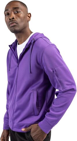 سترة بغطاء رأس بسحاب كامل للجنسين من CLIQUE in Kuwait