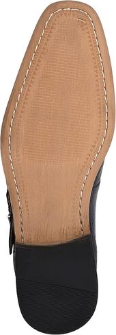 LIBERTYZENO Mens Animal Print Genuine Leather Wingtip Monkstrap Dress Shoes in Kuwait