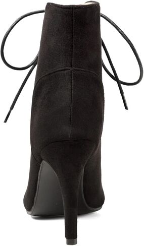 GATUXUS Women Platform Open Toe Lace Up High Heel Boots Ankle Booties Pump Shoes in Saudi Arabia