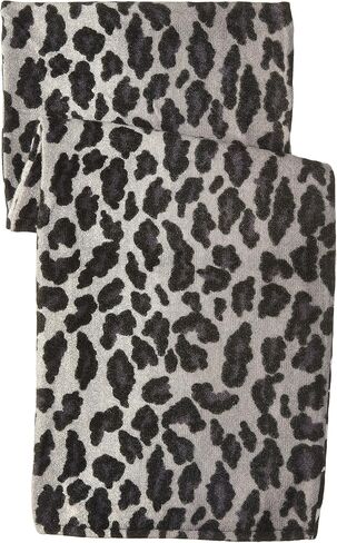 مجموعة مكونة من قطعتين من وشاح وقفاز مطبوع عليه جلد الفهد من La Fiorentina in Kuwait