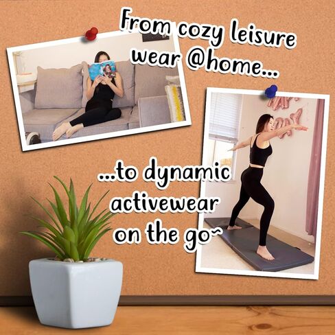 Evelyne 5 قطع من السراويل الضيقة المرنة المبطنة بالصوف للنساء تناسب S M L (4-12) - ملابس كاجوال دافئة سراويل اليوغا للتمرين in Kuwait