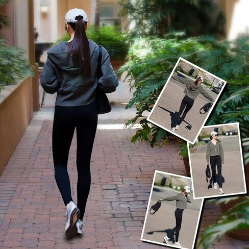 Evelyne 5 قطع من السراويل الضيقة المرنة المبطنة بالصوف للنساء تناسب S M L (4-12) - ملابس كاجوال دافئة سراويل اليوغا للتمرين in Kuwait