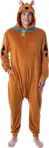 INTIMO Scooby-Doo Mens' Hooded Costume Sleep Pajama Union Suit Outfit in Saudi Arabia