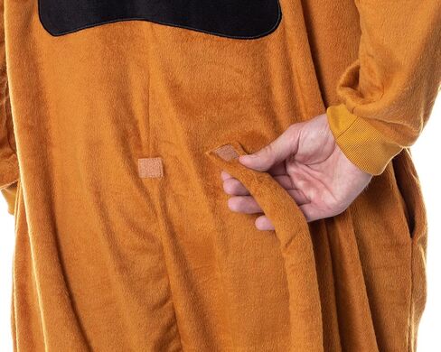 INTIMO Scooby-Doo Mens' Hooded Costume Sleep Pajama Union Suit Outfit in Saudi Arabia