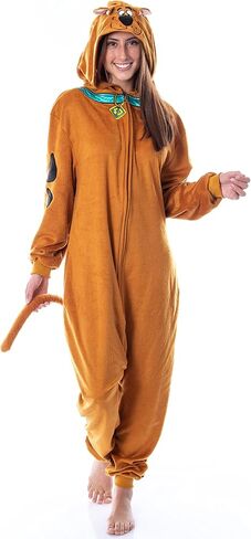 INTIMO Scooby-Doo Mens' Hooded Costume Sleep Pajama Union Suit Outfit in Saudi Arabia