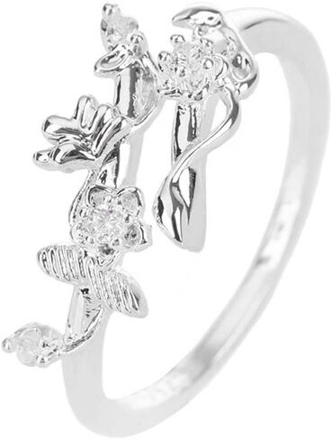 Aimibaoge Heaven Official's Blessing Ring Cosplay Anime Lian and Huacheng Couple Ring Costume Jewelry Alloy 2PCS in Saudi Arabia