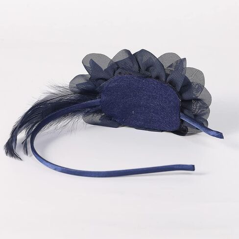 HIMESPORT Women Fascinators with Veil Wedding Hats Mesh Gauze Patchwork Cocktail Party Church Formal Pillbox Hat in Saudi Arabia