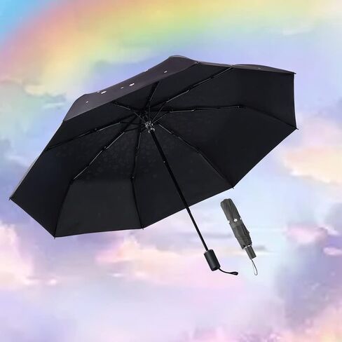 Goothdurs Travel Compact sun&rain Umbrella –Small Mini Lightweight Windproof Waterproof Folding Parasol Umbrellas for Men & Women in Saudi Arabia