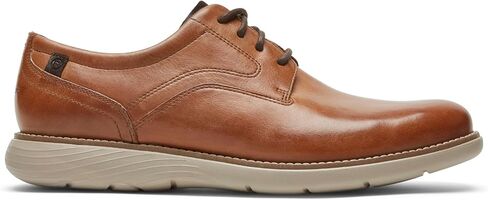 Rockport Men's Garett Plain Toe Oxford, Caramel, 10.5 Wide in Saudi Arabia