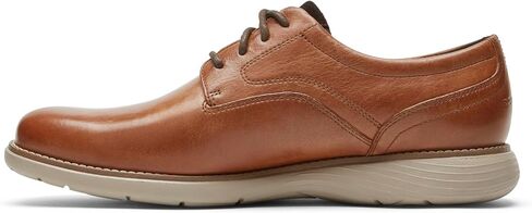 Rockport Men's Garett Plain Toe Oxford, Caramel, 10.5 Wide in Saudi Arabia