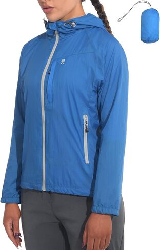 Little Donkey Andy Women's Packable Lightweight Hooded Jacket Windproof Windbreaker with Recycled Insulation in Saudi Arabia