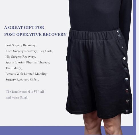 شورت ما بعد الجراحة - للرجال والنساء - شورت للتعافي قابل للتمزيق للجنسين in Kuwait