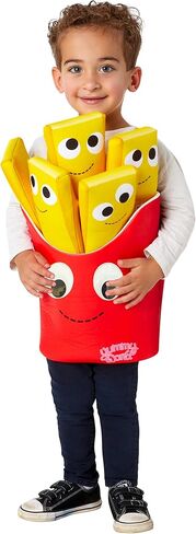 Rubie's Child's Yummy World Large French Fries Costume Top, As Shown, 4T in Saudi Arabia