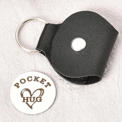 ShiQiao Spl Pocket Hug Token Keychain Coin Gifts for Women Men Boys Girls Friends Birthday Christmas Gifts for Him Her Son in Saudi Arabia
