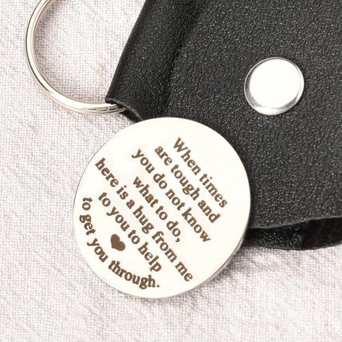 ShiQiao Spl Pocket Hug Token Keychain Coin Gifts for Women Men Boys Girls Friends Birthday Christmas Gifts for Him Her Son in Saudi Arabia