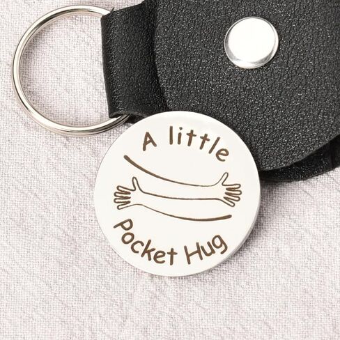 ShiQiao Spl Pocket Hug Token Keychain Coin Gifts for Women Men Boys Girls Friends Birthday Christmas Gifts for Him Her Son in Saudi Arabia