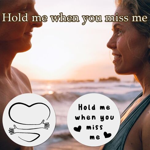 ShiQiao Spl Pocket Hug Token Keychain Coin Gifts for Women Men Boys Girls Friends Birthday Christmas Gifts for Him Her Son in Saudi Arabia