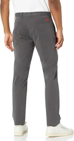 HUGO Men's Slim Fit Chino Style Cotton Twill Trousers in Saudi Arabia