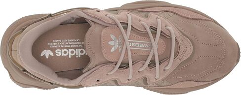 adidas Originals Women's Ozweego Sneaker, Chalky Brown/Simple Brown/White, 9 in Saudi Arabia