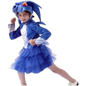 Nezababy القنفذ فستان مُصمم حسب الطلب الفتيات الكرتون توتو تنورة القبعات الأولاد بذلة قفازات أغطية الرأس الزي in Kuwait