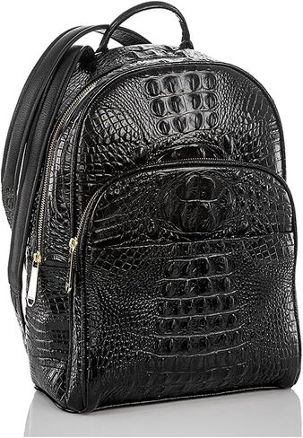 BRAHMIN Black Melbourne Dartmouth Backpack in Saudi Arabia