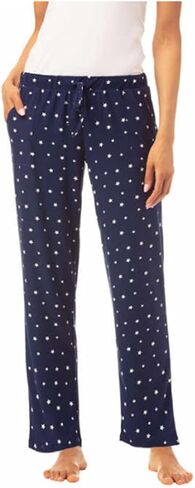 Lucky Brand Women's 2 Pack Straight Leg Lounge Pant with Drawstrings and Pockets in Saudi Arabia