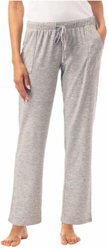 Lucky Brand Women's 2 Pack Straight Leg Lounge Pant with Drawstrings and Pockets in Saudi Arabia