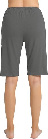 Chamllymers Womens Pajama Bottoms Soft Cotton Shorts with Pockets in Saudi Arabia