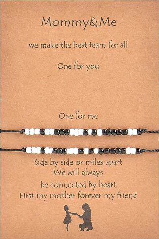 Beusoulover أفضل صديق أساور للأزواج، أساور مطابقة لرمز مورس لها/لها، الصداقة، هدايا الأخت للزوجين BFF in Kuwait