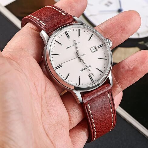 torbollo Leather Watch Band for Men Women, Soft Top Grain Quick Release Watch Strap 18 20 22mm Replacement Vintage Watch Wrap in Saudi Arabia